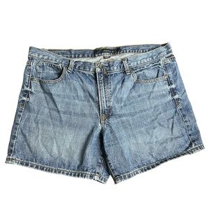 Calvin Klein Jeans Medium Wash Blue Weekend Shorts 14 Denim Mid Rise